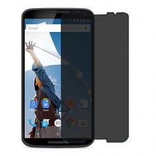 Motorola Nexus 6 מגן מסך הידרוג'ל פרטיות (סיליקון) יחידה אחת סקרין מובייל