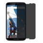 Motorola Nexus 6 מגן מסך הידרוג'ל פרטיות (סיליקון) יחידה אחת סקרין מובייל