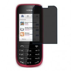 Nokia Asha 202 מגן מסך הידרוג'ל פרטיות (סיליקון) יחידה אחת סקרין מובייל