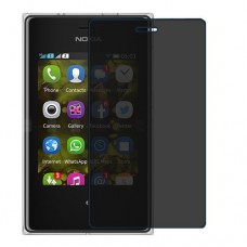 Nokia Asha 503 Dual SIM מגן מסך הידרוג'ל פרטיות (סיליקון) יחידה אחת סקרין מובייל