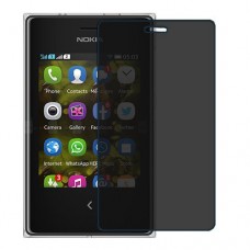Nokia Asha 503 מגן מסך הידרוג'ל פרטיות (סיליקון) יחידה אחת סקרין מובייל