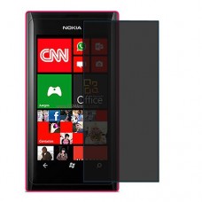 Nokia Lumia 505 מגן מסך הידרוג'ל פרטיות (סיליקון) יחידה אחת סקרין מובייל