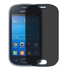 Samsung Galaxy Fame Lite מגן מסך הידרוג'ל פרטיות (סיליקון) יחידה אחת סקרין מובייל