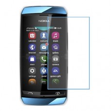 Nokia Asha 306 מגן מסך נאנו זכוכית 9H יחידה אחת סקרין מוביל