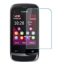 Nokia C2-02 מגן מסך נאנו זכוכית 9H יחידה אחת סקרין מוביל