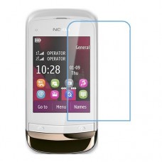 Nokia C2-03 מגן מסך נאנו זכוכית 9H יחידה אחת סקרין מוביל