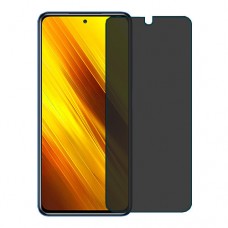 Xiaomi Poco X3 NFC מגן מסך הידרוג'ל פרטיות (סיליקון) יחידה אחת סקרין מובייל