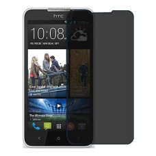 HTC Desire 516 dual sim מגן מסך נאנו זכוכית 9H פרטיות יחידה אחת סקרין מובייל
