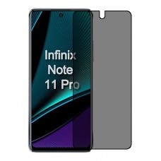 Infinix Note 11 Pro מגן מסך נאנו זכוכית 9H פרטיות יחידה אחת סקרין מובייל