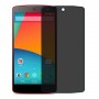 LG Nexus 5 מגן מסך נאנו זכוכית 9H פרטיות יחידה אחת סקרין מובייל