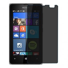 Microsoft Lumia 532 מגן מסך נאנו זכוכית 9H פרטיות יחידה אחת סקרין מובייל