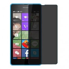 Microsoft Lumia 540 Dual SIM מגן מסך נאנו זכוכית 9H פרטיות יחידה אחת סקרין מובייל