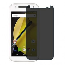 Motorola Moto E Dual SIM מגן מסך נאנו זכוכית 9H פרטיות יחידה אחת סקרין מובייל