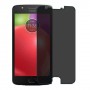 Motorola Moto E4 מגן מסך נאנו זכוכית 9H פרטיות יחידה אחת סקרין מובייל