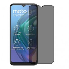 Motorola Moto G10 מגן מסך נאנו זכוכית 9H פרטיות יחידה אחת סקרין מובייל