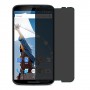 Motorola Nexus 6 מגן מסך נאנו זכוכית 9H פרטיות יחידה אחת סקרין מובייל