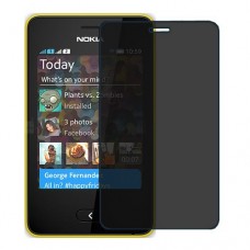 Nokia Asha 501 מגן מסך נאנו זכוכית 9H פרטיות יחידה אחת סקרין מובייל