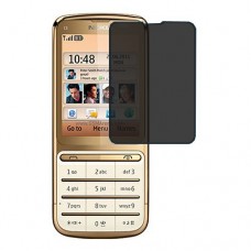 Nokia C3-01 Gold Edition מגן מסך נאנו זכוכית 9H פרטיות יחידה אחת סקרין מובייל
