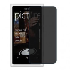 Nokia Lumia 800 מגן מסך נאנו זכוכית 9H פרטיות יחידה אחת סקרין מובייל