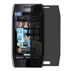 Nokia X7-00 מגן מסך נאנו זכוכית 9H פרטיות יחידה אחת סקרין מובייל