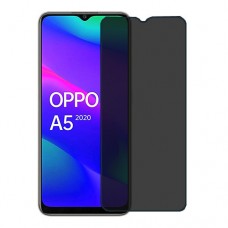 Oppo A5 (2020) מגן מסך נאנו זכוכית 9H פרטיות יחידה אחת סקרין מובייל