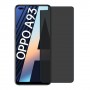 Oppo A93 מגן מסך נאנו זכוכית 9H פרטיות יחידה אחת סקרין מובייל