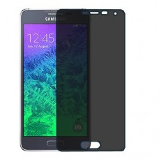 Samsung Galaxy Alpha (S801) מגן מסך נאנו זכוכית 9H פרטיות יחידה אחת סקרין מובייל