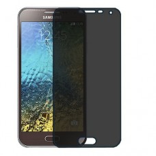 Samsung Galaxy E5 מגן מסך נאנו זכוכית 9H פרטיות יחידה אחת סקרין מובייל