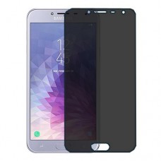 Samsung Galaxy J4 מגן מסך נאנו זכוכית 9H פרטיות יחידה אחת סקרין מובייל