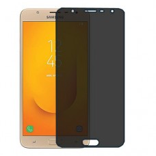 Samsung Galaxy J7 Duo מגן מסך נאנו זכוכית 9H פרטיות יחידה אחת סקרין מובייל