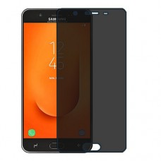 Samsung Galaxy J7 Prime 2 מגן מסך נאנו זכוכית 9H פרטיות יחידה אחת סקרין מובייל