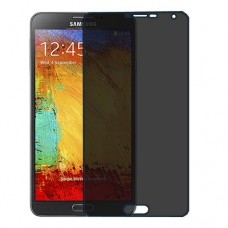 Samsung Galaxy Note 3 מגן מסך נאנו זכוכית 9H פרטיות יחידה אחת סקרין מובייל