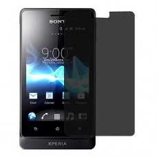 Sony Xperia go מגן מסך נאנו זכוכית 9H פרטיות יחידה אחת סקרין מובייל