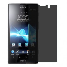 Sony Xperia ion LTE מגן מסך נאנו זכוכית 9H פרטיות יחידה אחת סקרין מובייל