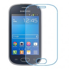 Samsung Galaxy Fame Lite מגן מסך נאנו זכוכית 9H יחידה אחת סקרין מוביל