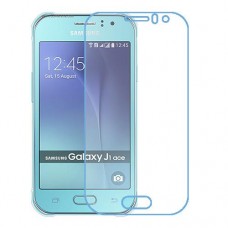 Samsung Galaxy J1 Ace מגן מסך נאנו זכוכית 9H יחידה אחת סקרין מוביל