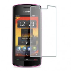 Nokia 600 מגן מסך הידרוג'ל שקוף (סיליקון) יחידה אחת סקרין מובייל