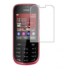 Nokia Asha 202 מגן מסך הידרוג'ל שקוף (סיליקון) יחידה אחת סקרין מובייל