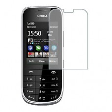 Nokia Asha 203 מגן מסך הידרוג'ל שקוף (סיליקון) יחידה אחת סקרין מובייל