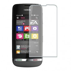 Nokia Asha 311 מגן מסך הידרוג'ל שקוף (סיליקון) יחידה אחת סקרין מובייל
