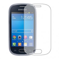 Samsung Galaxy Fame Lite מגן מסך הידרוג'ל שקוף (סיליקון) יחידה אחת סקרין מובייל
