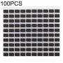 100 PCS מסך ריתוך מדבקות לאייפון X