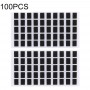 100 PCS מסך ריתוך מדבקות לאייפון 8