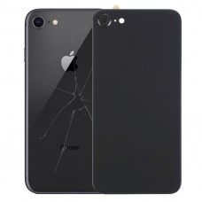 כריכה אחורית עם דבק 8 iPhone (שחור)