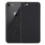 כריכה אחורית עם דבק 8 iPhone (שחור)