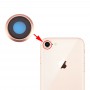 אחורי מצלמת עדשת טבעת עבור 8 iPhone (זהב)