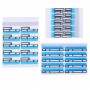 10 סטים iPhone 8 מדבקות מבדדות Motherboard פלוס