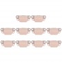 10 PCS טעינה נמל Connector עבור iPhone 8 פלוס - 8 (זהב)