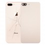 כריכה אחורית עם דבק iPhone 8 פלוס (זהב)