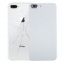 כריכה אחורית עם דבק iPhone 8 פלוס (לבן)